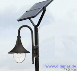 Straßenlaterne Solar Moritz 4m LED