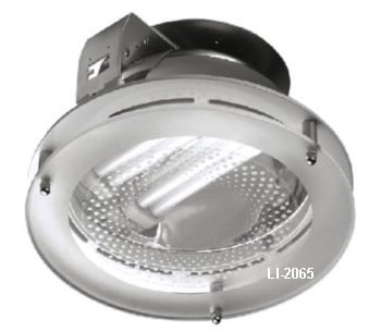 Einbaudownlight 2x 18W TC-D mit Dekoscheibe