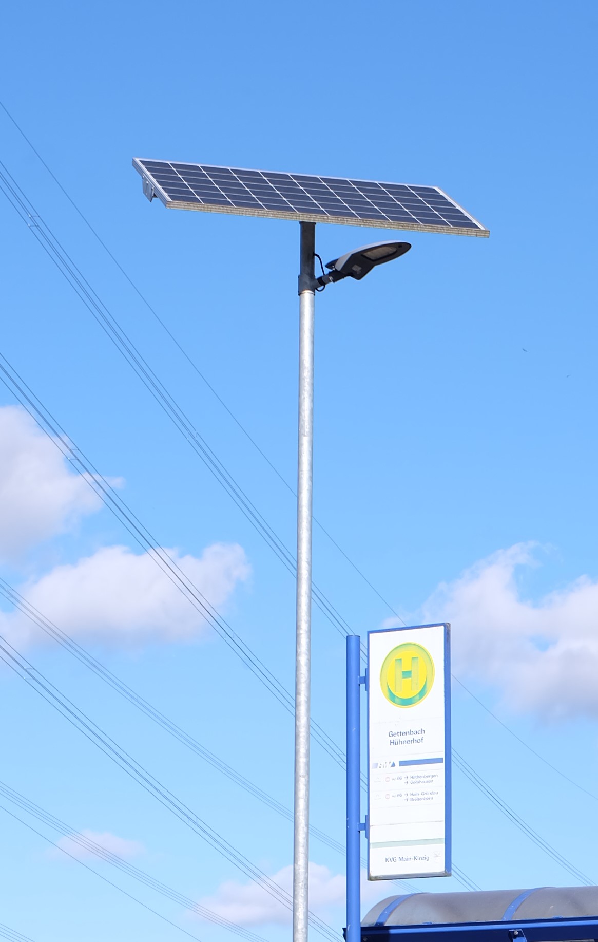 Solar Street Light LED Winter