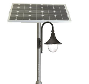 Solar LED Straßenlaterne 5m Moritz Plus