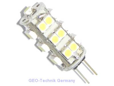 LED lamp 12V G4 white 3W(20W)