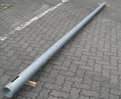 Verzinkter Mast zur Straßenbeleuchtung 12m konisch