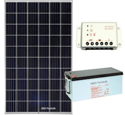 PV Solar Power System Kit 12V 140W