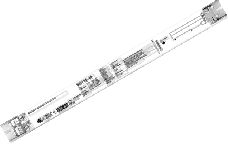 Dimmable Electronic Ballast SD254-58 2x 58W