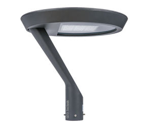 LED Mastleuchte Rund Sylt 80W für Stadt und Platz