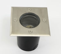 LED Bodeneinbaustrahler Außen IP67 11cm Eckig