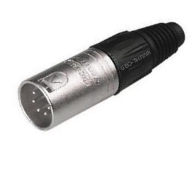 XLR 5-Pol Stecker Metall