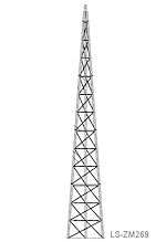 Steel Structure Mast 9m Stormproof