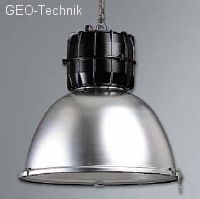 Hallenreflektorleuchte Aluminium 42cm HID 150W IP65