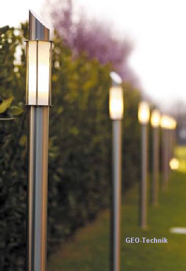 Stainless Steel Post Light Pisa