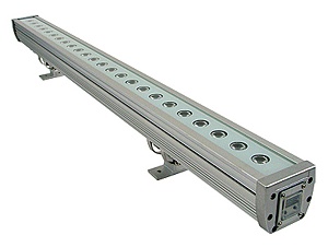 Fassadenstrahler LED Lichtleiste 1m 24W Aluminium IP67