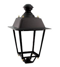 LED Street Post Light Old Style Lantern 40W