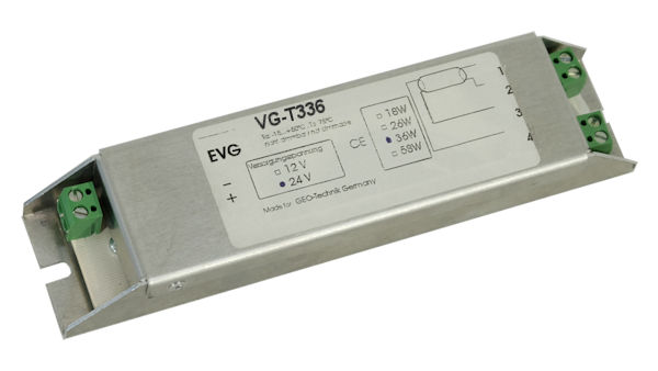 EVG Vorschaltgerät 24V DC 18W - 36W T8