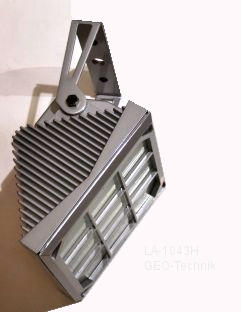 Outdoor Wall Flood Light Arm Triangolo Halogen